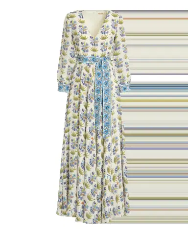 Emporio Sirenuse Citra Dress in Celestine Flower Print | Thumbnail 5 Emporio Sirenuse Citra Dress in Celestine Flower Print | Thumbnail 5