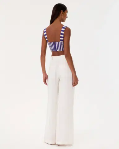 Emporio Sirenuse Dalia Top in Ikat Stripes | Thumbnail 11 Emporio Sirenuse Dalia Top in Ikat Stripes | Thumbnail 11