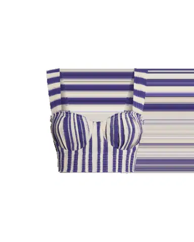 Emporio Sirenuse Dalia Top in Ikat Stripes | Thumbnail 15 Emporio Sirenuse Dalia Top in Ikat Stripes | Thumbnail 15