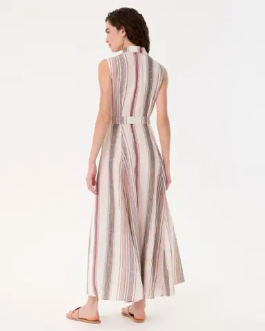 Emporio Sirenuse Miralda Dress in Ping Pong Stripes | Thumbnail 4 Emporio Sirenuse Miralda Dress in Ping Pong Stripes | Thumbnail 4