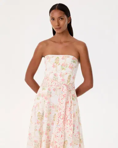 Emporio Sirenuse Yulia Dress in Rose Garden Print | Thumbnail 3 Emporio Sirenuse Yulia Dress in Rose Garden Print | Thumbnail 3