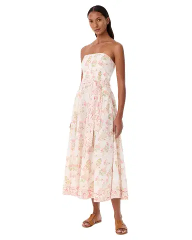 Emporio Sirenuse Yulia Dress in Rose Garden Print | Thumbnail 1 Emporio Sirenuse Yulia Dress in Rose Garden Print | Thumbnail 1