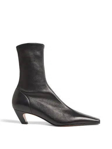 Khaite Arizona Leather Ankle Boots | Thumbnail 1