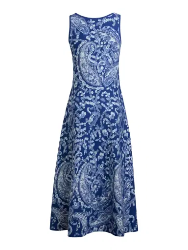 Etro Paisley Jacquard Midi Dress | Thumbnail 2