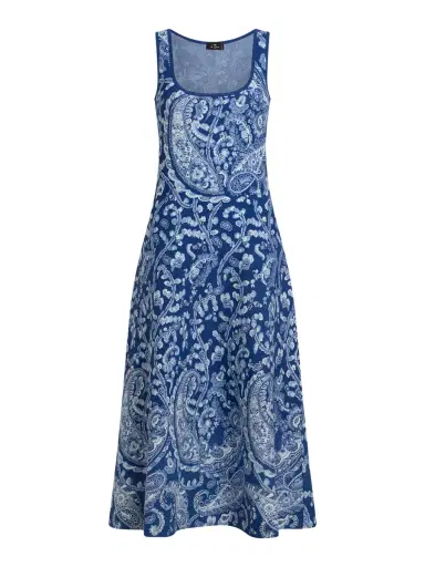 Etro Paisley Jacquard Midi Dress | Thumbnail 1
