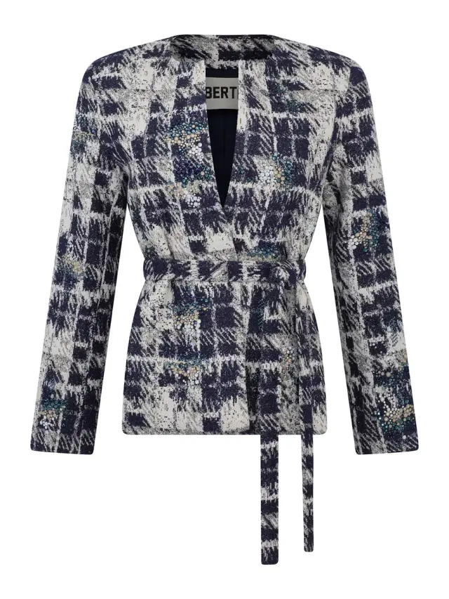 Libertine Snow Drift Oscar Wrap Jacket