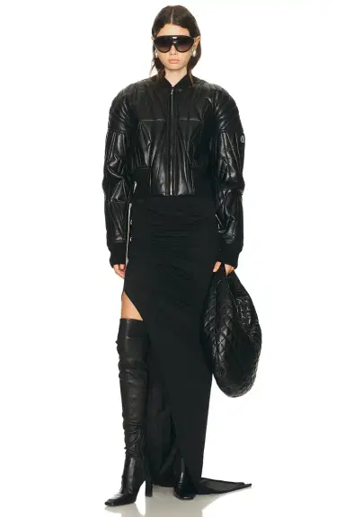 Rick Owens X Moncler Adjustable Long Skirt | Thumbnail 5