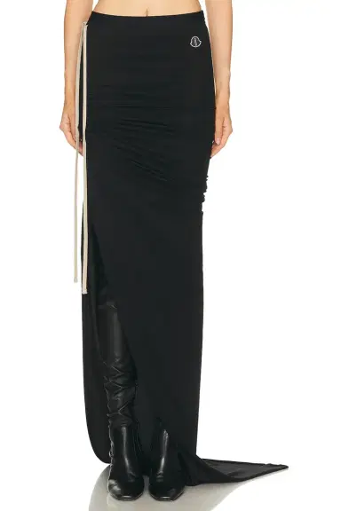 Rick Owens X Moncler Adjustable Long Skirt | Thumbnail 1