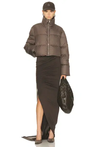Rick Owens X Moncler Adjustable Long Skirt | Thumbnail 5