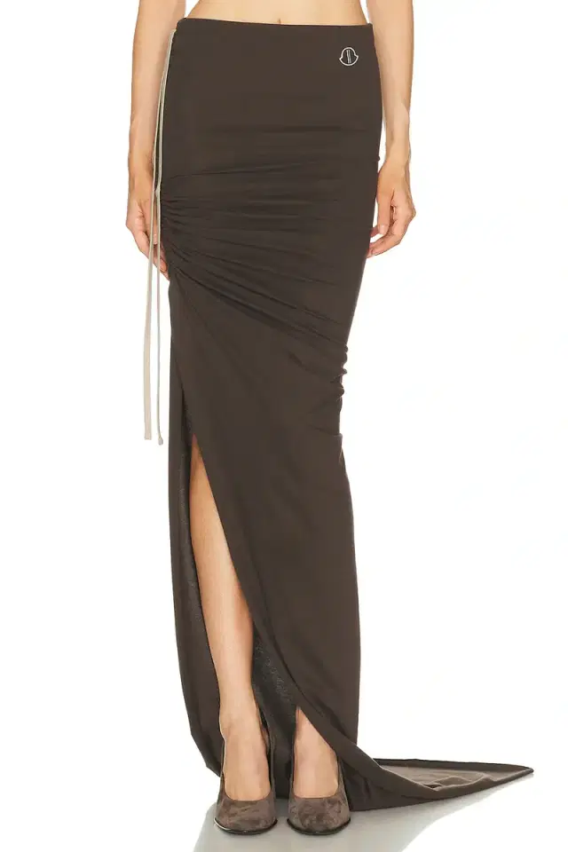 X Moncler Adjustable Long Skirt
