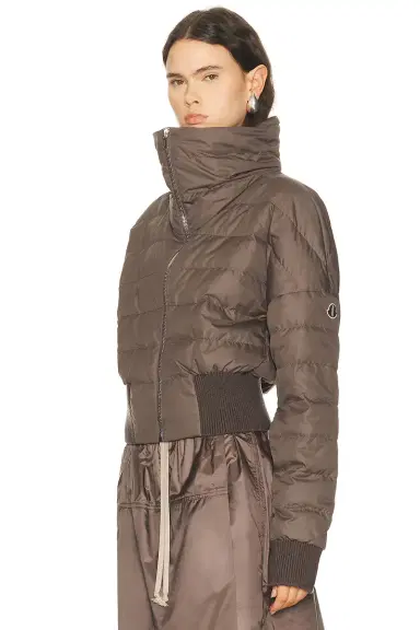 Rick Owens X Moncler Cropped Jacket | Thumbnail 3 Rick Owens X Moncler Cropped Jacket | Thumbnail 3