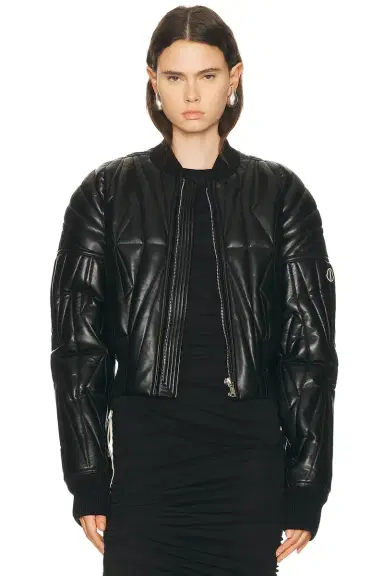 Rick Owens X Moncler Geocamo Cropped Jacket | Thumbnail 2 Rick Owens X Moncler Geocamo Cropped Jacket | Thumbnail 2