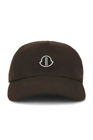 Rick Owens X Moncler Baseball Hat | Thumbnail 1 Rick Owens X Moncler Baseball Hat | Thumbnail 1