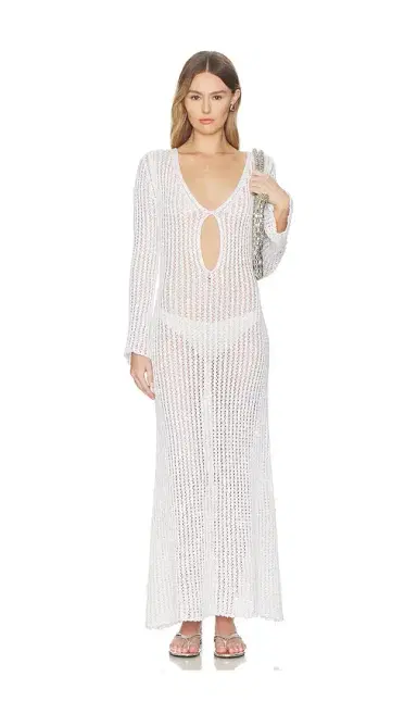 Asta Resort Fernanda Crochet Dress | Thumbnail 1 Asta Resort Fernanda Crochet Dress | Thumbnail 1