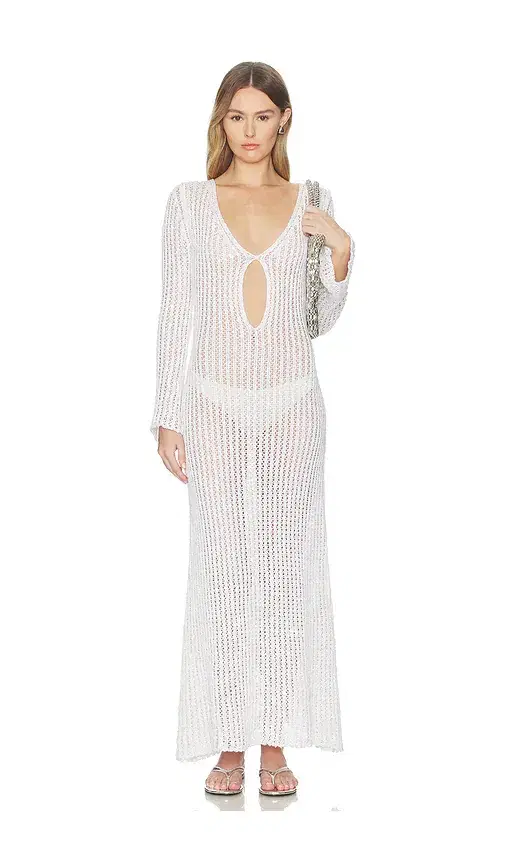 ASTA RESORT Fernanda Crochet Dress