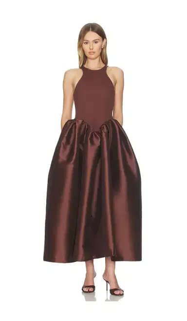 MARQUES ALMEIDA Heavy Satin Princess Dress | Thumbnail 1
