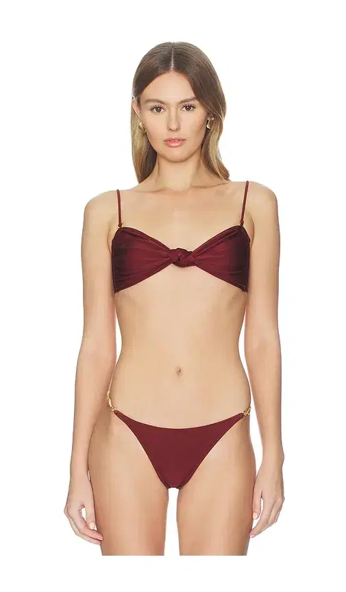 Shani Shemer Maren Bandeau Bikini Top