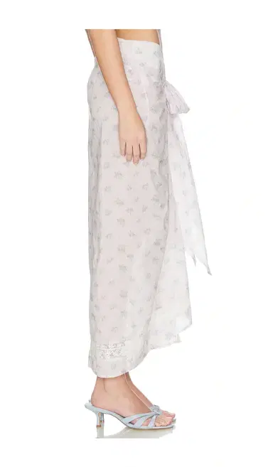 LoveShackFancy Emabella Pareo Skirt | Thumbnail 2 LoveShackFancy Emabella Pareo Skirt | Thumbnail 2