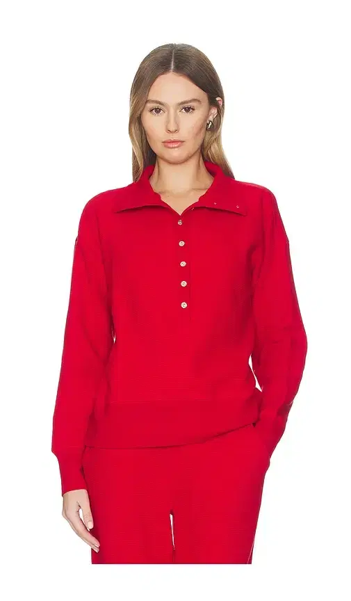 Waffle Knit Pullover