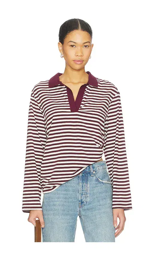 SNDYS Banks Polo Top