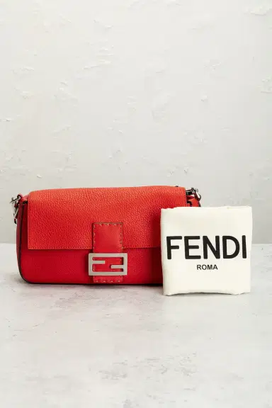 Fendi Selleria Baguette Shoulder Bag | Thumbnail 11