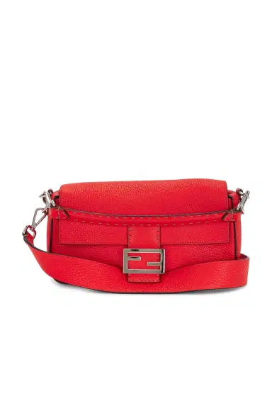 Fendi Selleria Baguette Shoulder Bag | Thumbnail 3