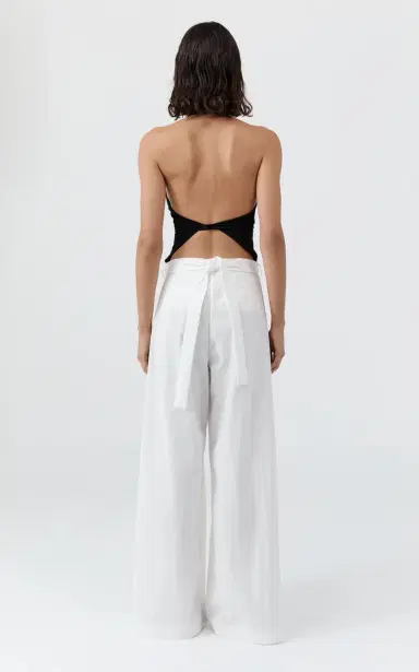 St. Agni Adjustable Cotton-Blend Palazzo Pants | Thumbnail 5 St. Agni Adjustable Cotton-Blend Palazzo Pants | Thumbnail 5