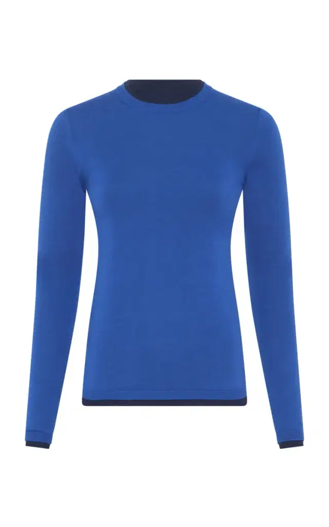 Gabriela Hearst Leif Cashmere-Silk Crewneck Sweater