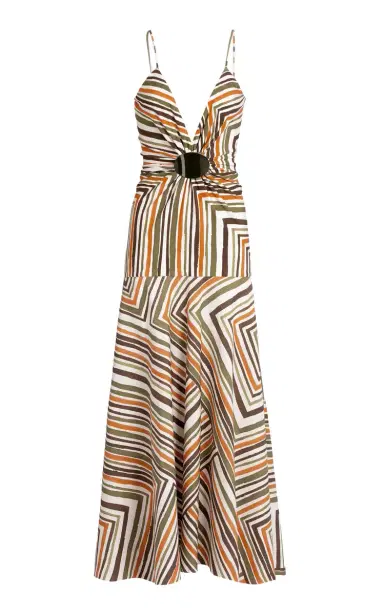 Silvia Tcherassi Emeli Jersey Midi Dress | Thumbnail 1 Silvia Tcherassi Emeli Jersey Midi Dress | Thumbnail 1