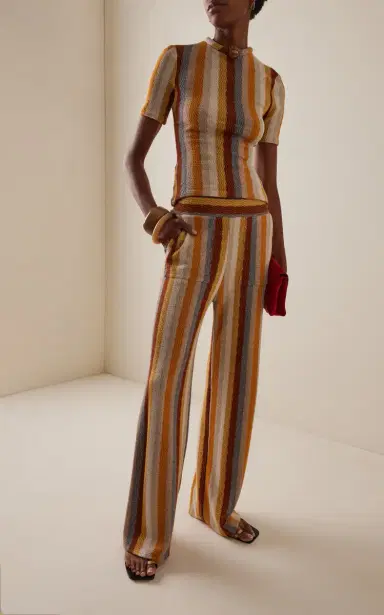 Silvia Tcherassi Colbie Knit Pants | Thumbnail 2 Silvia Tcherassi Colbie Knit Pants | Thumbnail 2