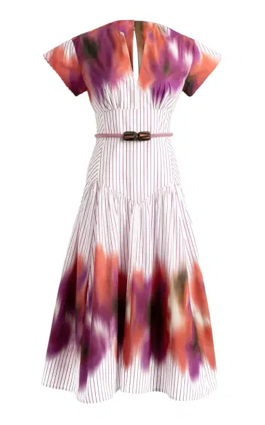 Silvia Tcherassi Antia Cotton Midi Dress | Thumbnail 1