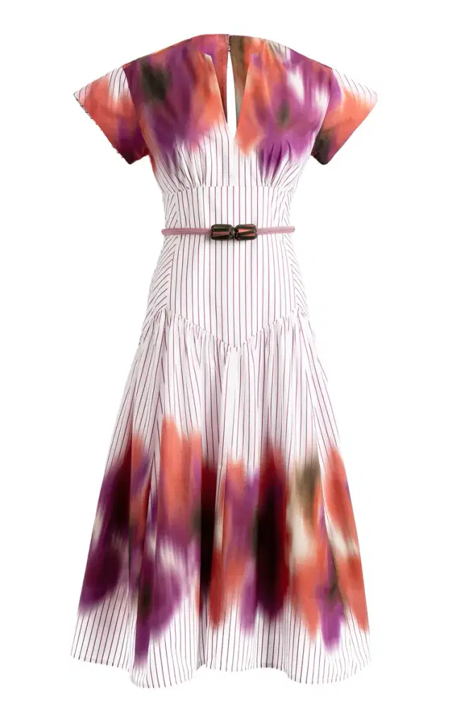 Silvia Tcherassi Antia Cotton Midi Dress