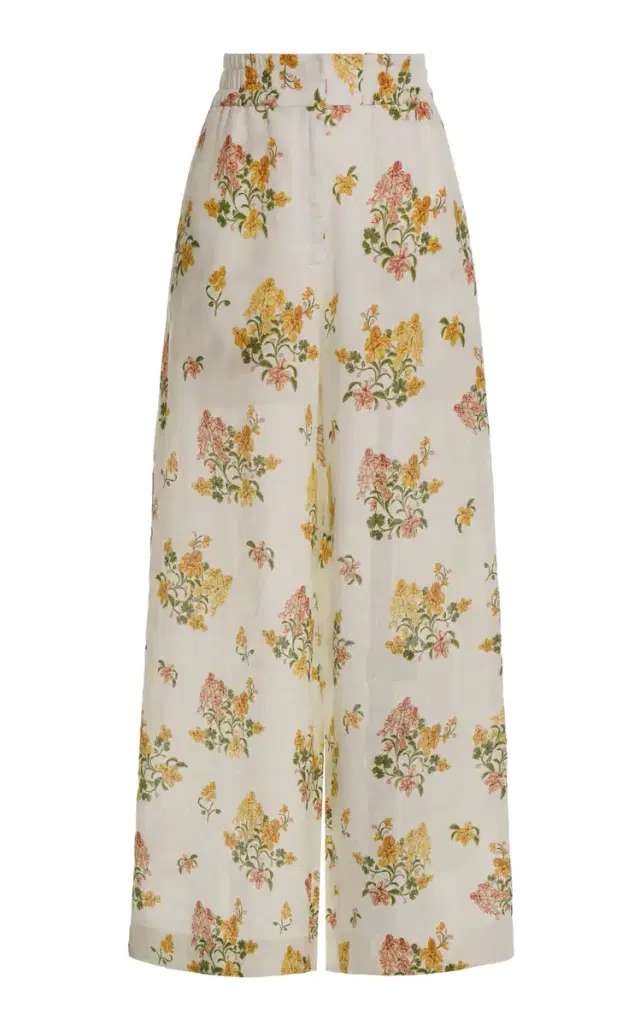 Tota Floral Wide-Leg Pants