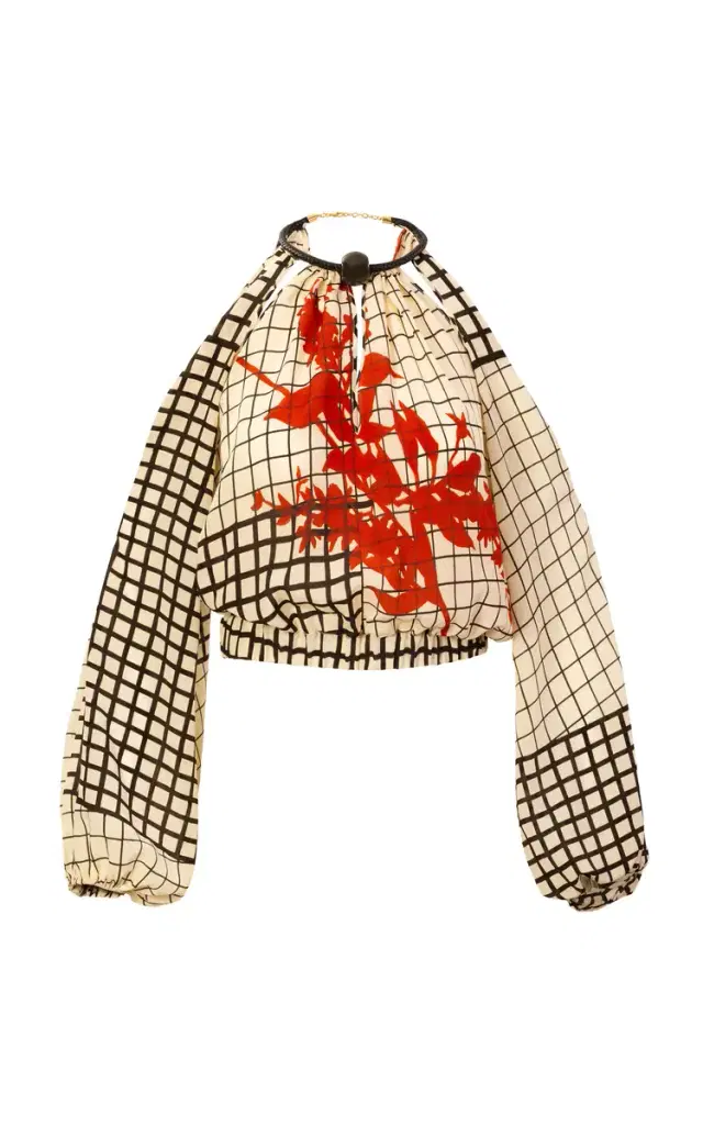 Elke Silk Top
