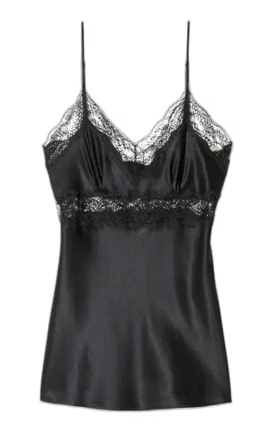 NILI LOTAN Felicie Lace Silk Cami Top | Thumbnail 1