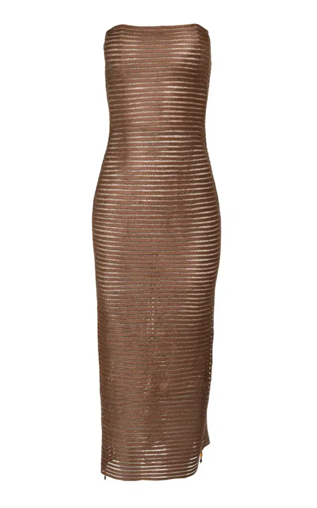 Francesca Miranda Exclusive Vision Silk Midi Dress