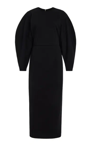 Carolina Herrera Arc-Sleeve Ponte Dress | Thumbnail 1