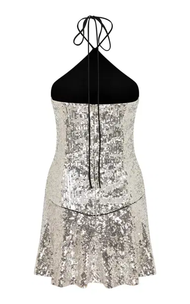 ILA THE BRAND Emily Sequined Mini Dress | Thumbnail 3 ILA THE BRAND Emily Sequined Mini Dress | Thumbnail 3