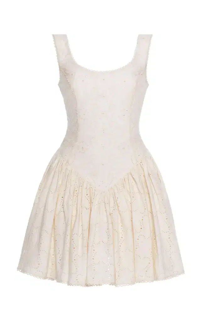 Pluma Playa Cotton Mini Dress