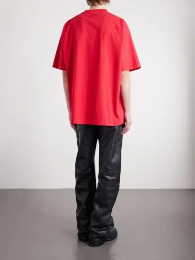 Vetements Biker Cross Logo-Print Cotton-Jersey T-Shirt - Men | Thumbnail 3 Vetements Biker Cross Logo-Print Cotton-Jersey T-Shirt - Men | Thumbnail 3