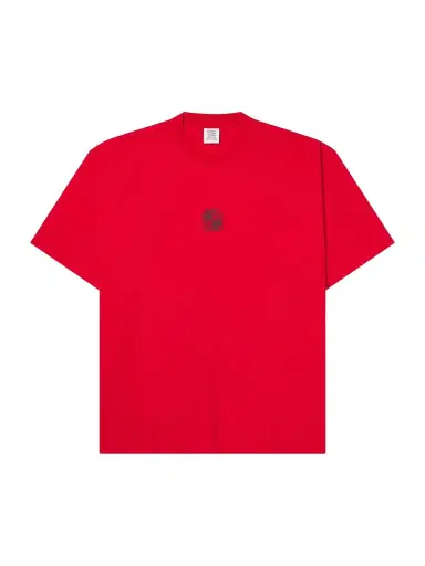 Vetements Biker Cross Logo-Print Cotton-Jersey T-Shirt - Men | Thumbnail 1 Vetements Biker Cross Logo-Print Cotton-Jersey T-Shirt - Men | Thumbnail 1