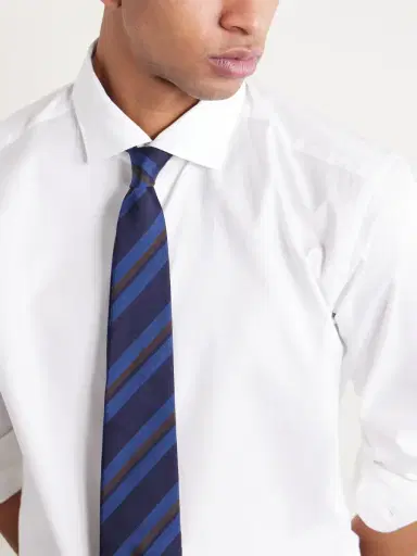 Slowear Slim-Fit Cutaway-Collar Cotton Oxford Shirt - Men | Thumbnail 5 Slowear Slim-Fit Cutaway-Collar Cotton Oxford Shirt - Men | Thumbnail 5