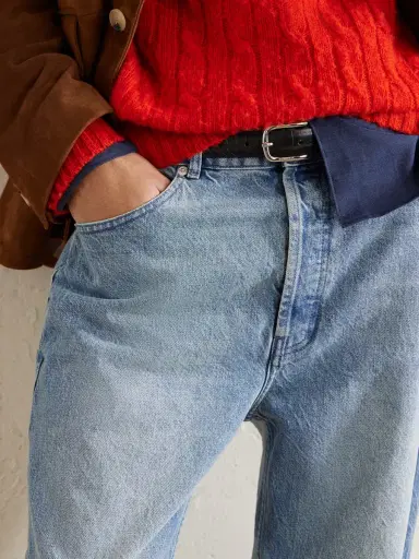 OFFICINE GÉNÉRALE Straight-Leg Organic Jeans - Men | Thumbnail 5 OFFICINE GÉNÉRALE Straight-Leg Organic Jeans - Men | Thumbnail 5