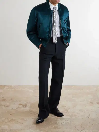 Tom Ford Striped Silk Shirt - Men | Thumbnail 2