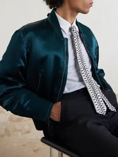 Tom Ford Striped Silk Shirt - Men | Thumbnail 6