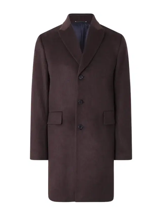 Paul Smith Slim-Fit Wool and Cashmere-Blend Felt Coat - Men