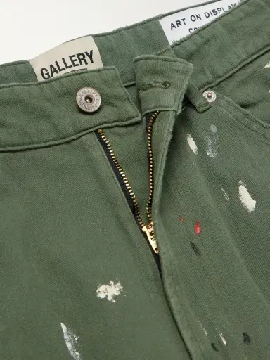 Gallery Dept. Wide-Leg Paint-Splattered Cotton-Twill Shorts - Men | Thumbnail 6 Gallery Dept. Wide-Leg Paint-Splattered Cotton-Twill Shorts - Men | Thumbnail 6