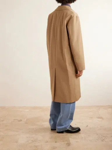 A.P.C. Double-Breasted Twill Trench Coat - Men | Thumbnail 4 A.P.C. Double-Breasted Twill Trench Coat - Men | Thumbnail 4