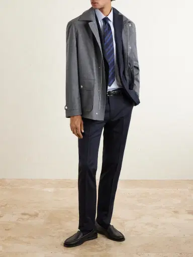Boglioli Lyocell and Cotton-Blend Twill Suit Jacket - Men | Thumbnail 2 Boglioli Lyocell and Cotton-Blend Twill Suit Jacket - Men | Thumbnail 2