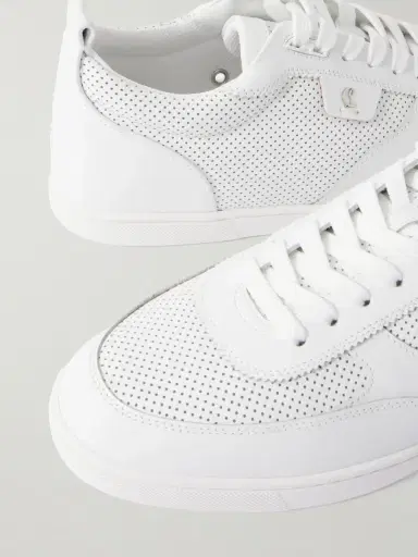 Christian Louboutin Tutti Rui Perforated Leather Sneakers - Men | Thumbnail 5 Christian Louboutin Tutti Rui Perforated Leather Sneakers - Men | Thumbnail 5